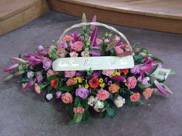 Panier allong&eacute;