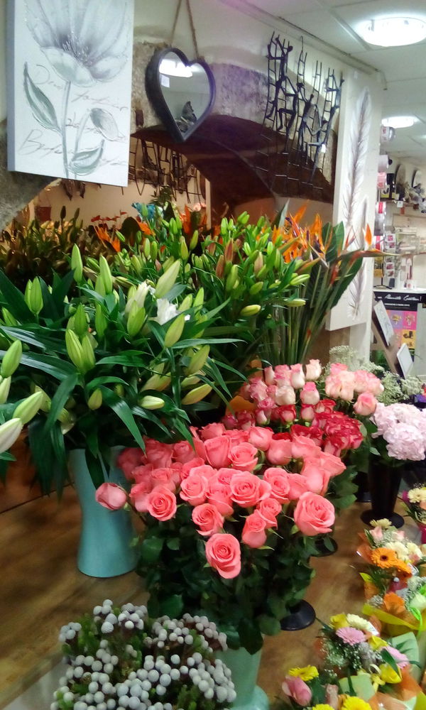 Int&eacute;rieur du magasin cot&eacute; fleur coup&eacute;e