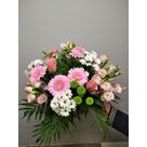 Bouquet tons rose et blanc