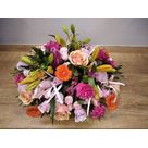 Composition ronde color&eacute;e