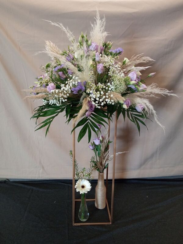 D&eacute;coration floral th&egrave;me champ&ecirc;tre