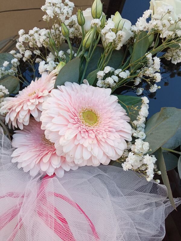 D&eacute;coration de v&eacute;hicule de mariage