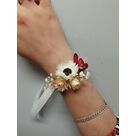 Bracelet de t&eacute;moin en fleurs s&eacute;ch&eacute;es