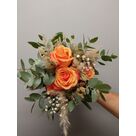 Bouquet color&eacute; th&egrave;me champ&ecirc;tre