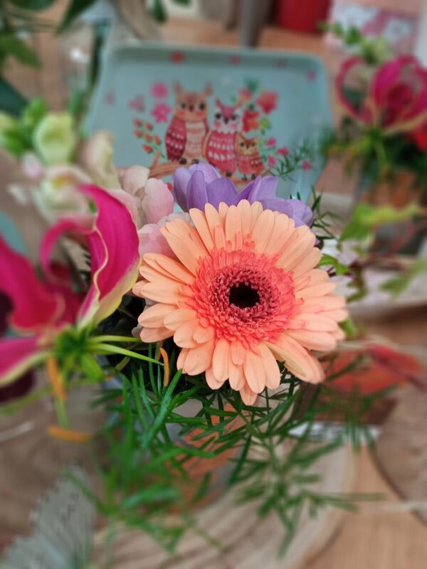 Fleurs d&eacute;coratives